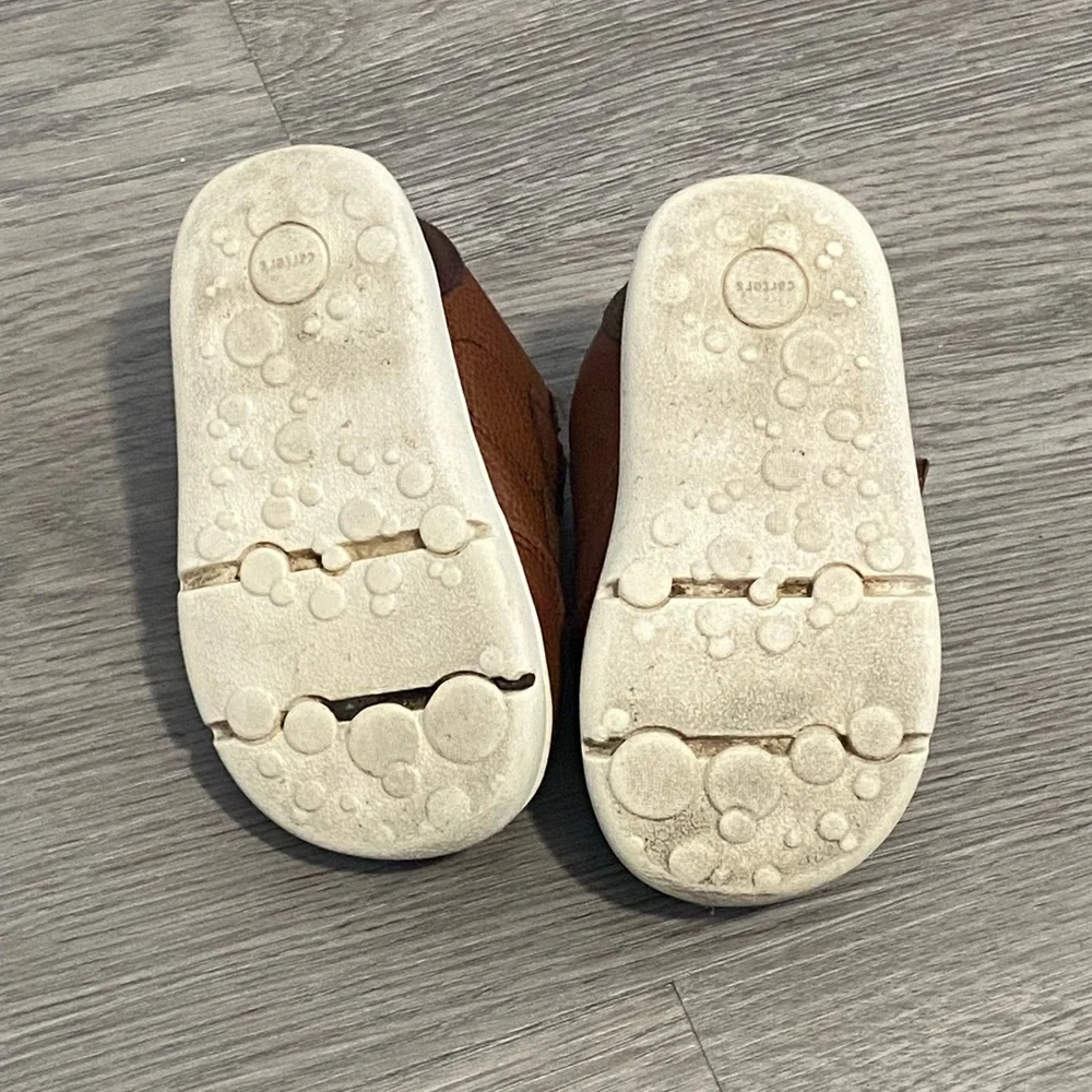 Carter’s Baby Brown First Walker Shoe Size 5